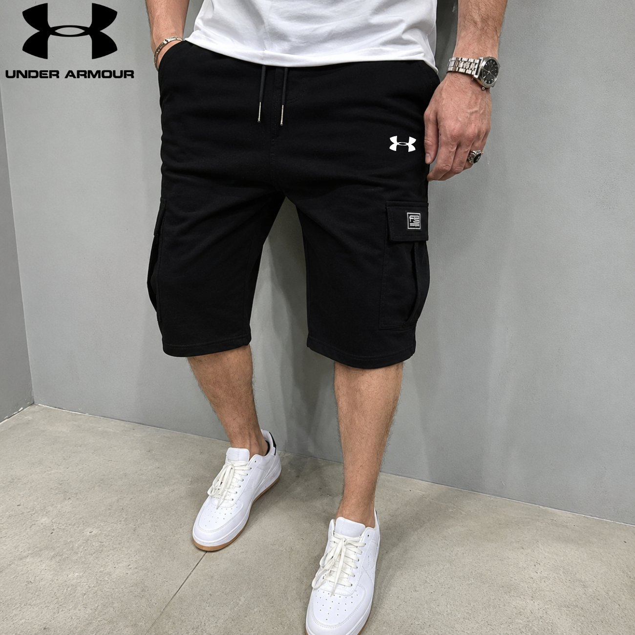 UA™ Pantalones Cortos Cargo Urbanos Premium