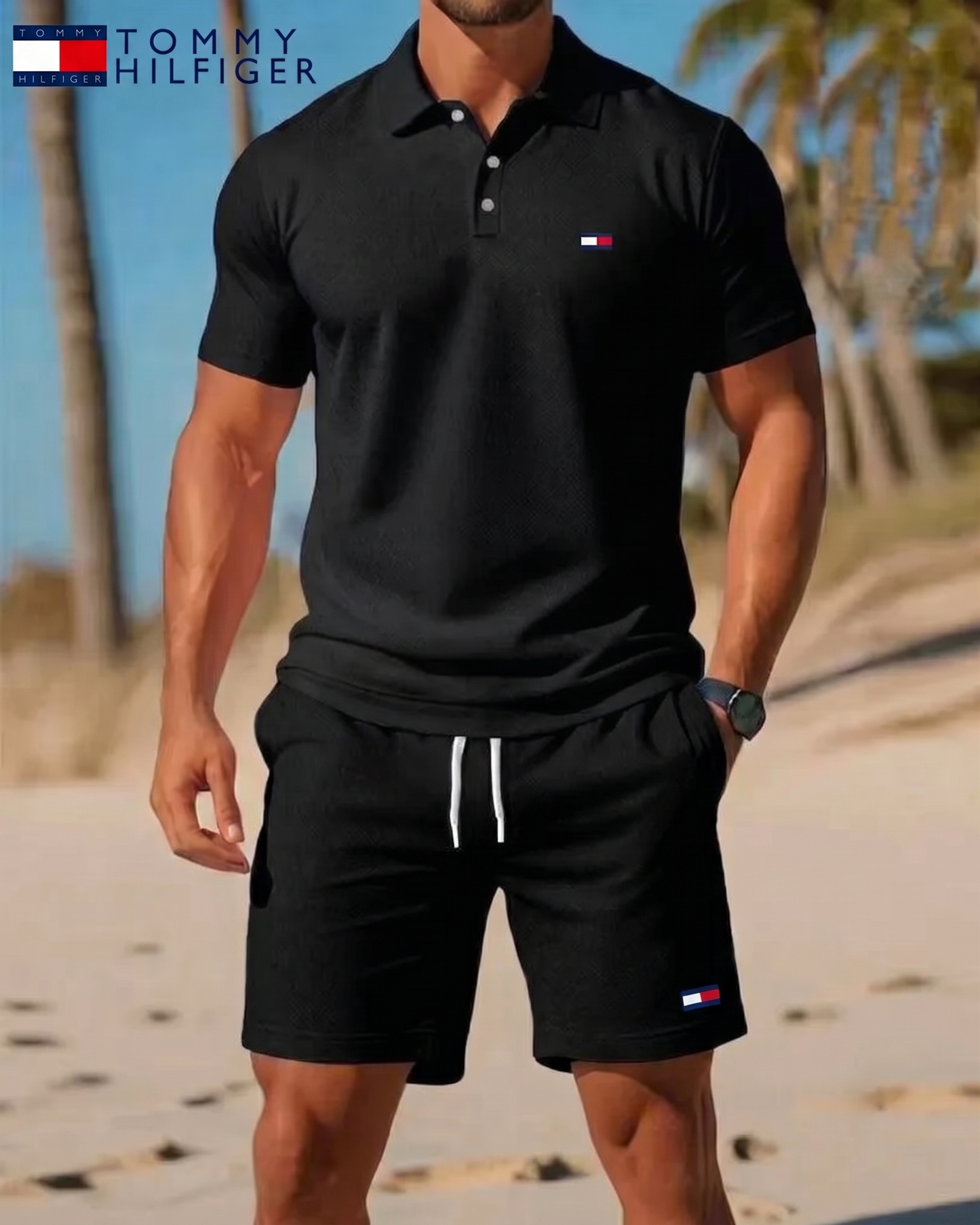 TH™ Premium Polo & Shorts Set