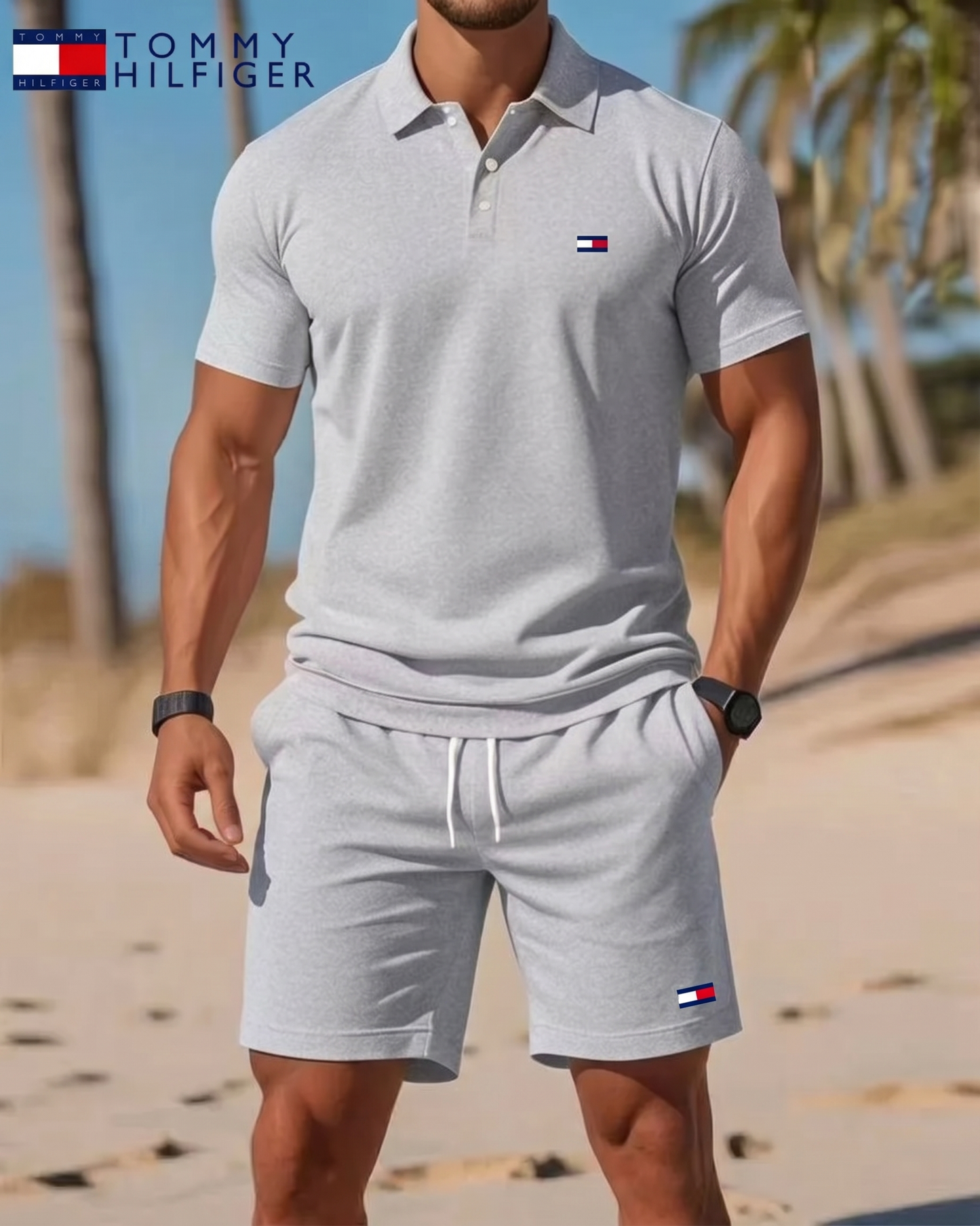 TH™ Premium Polo & Shorts Set